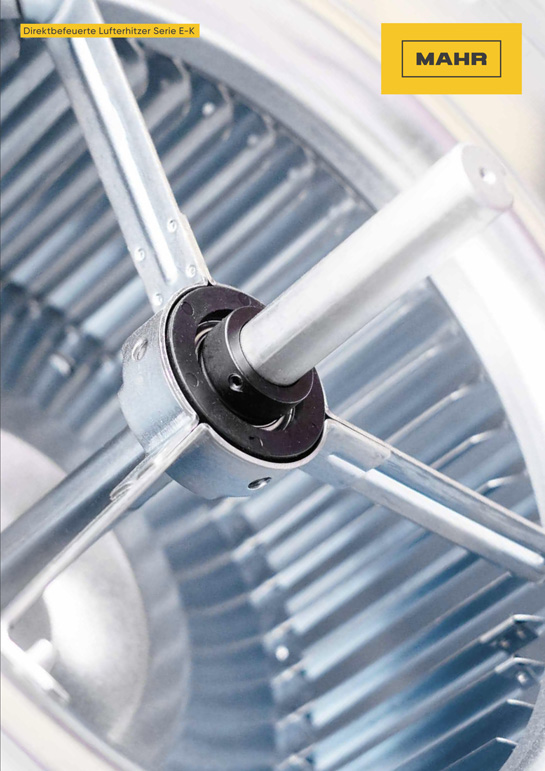 Direktbefeuerte Lufterhitzer Serie E-K